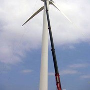 Ανέγερση ανεμογεννητριών Vestas