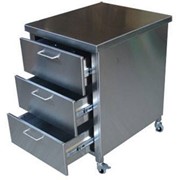 Συρταριέρα Inox