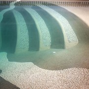 Heated swimming pool “biodesign pools” in a Villa in Zakynthos