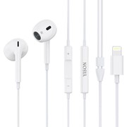Celebrat X7 Earbuds Handsfree με Βύσμα Lightning Λευκό