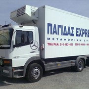Refrigerated transports Syros - Athens