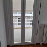 Μπαλκονόπορτα PVC