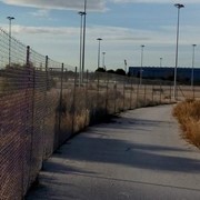 Περίφραξη στο πρώην αεροδρόμιο Ελληνικού