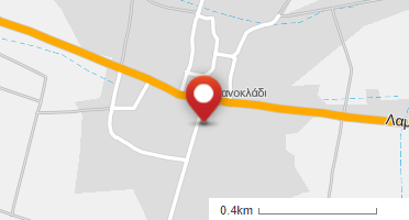 Location of business on map