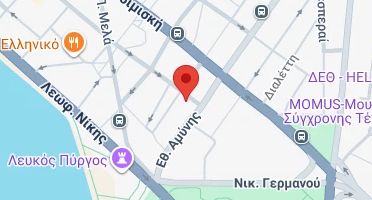 Χάρτης και σημείο της επιχείρησης