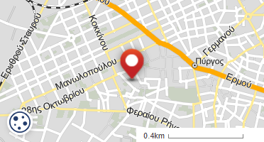 Location of business on map