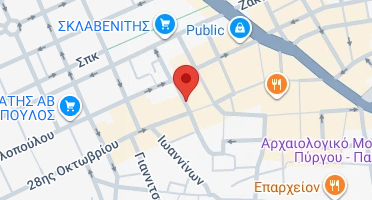 Location of business on map
