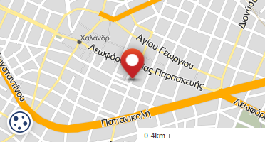 Location of business on map