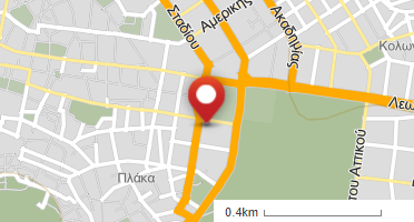 Location of business on map