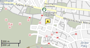 Location of business on map