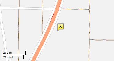 Location of business on map