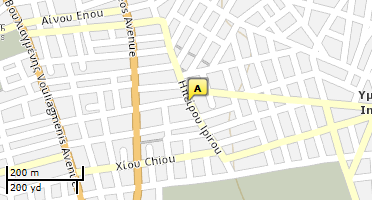 Location of business on map