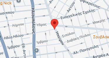 Location of business on map
