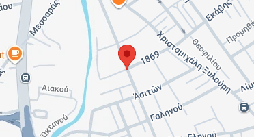Location of business on map