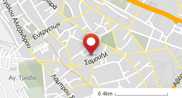 Location of business on map