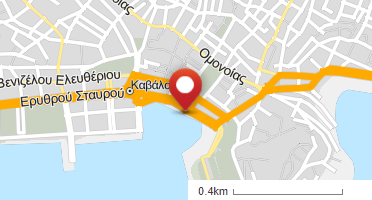 Location of business on map
