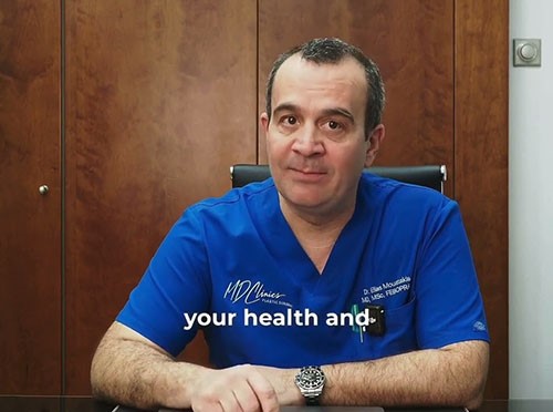 Ο Δρ. Ηλίας Μουστάκης MD, MSc, FEBOPRAS