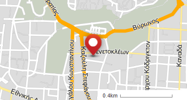 Location of business on map