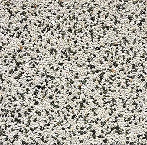 White - green chip