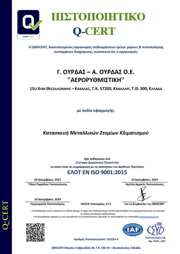 AERORYTHMISTIKI - OURDAS G. - OURDAS A. OE: Φωτογραφίες & Βίντεο