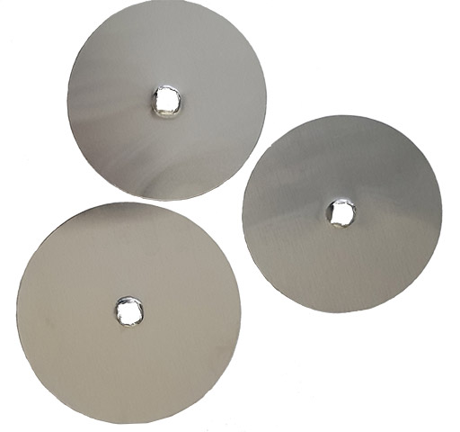 Aluminium disk for donner