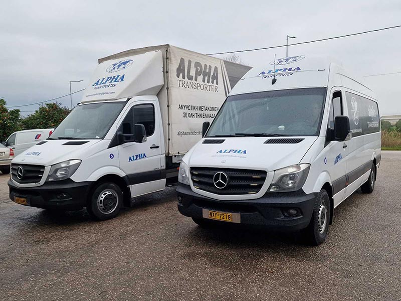 ALPHA ΜΕΤΑΦΟΡΙΚΗ: Φωτογραφίες & Βίντεο