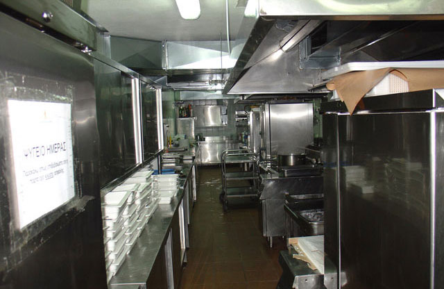 Electrical installations in restaurants