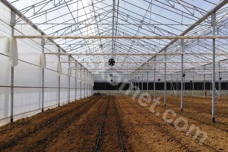 Εσωτερικός χώρος θερμοκηπίου askotherm 9600