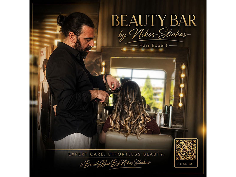 BEAUTY BAR BY NIKOS SLIAKAS HAIR EXPERT: Φωτογραφίες & Βίντεο