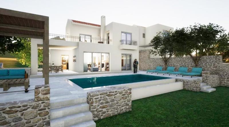 Sale of a villa of 230 sq.m. Nikiforos Fokas, Gerani Rethymno