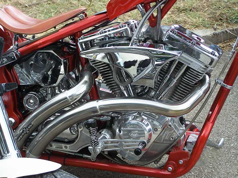 Chromium plated motor