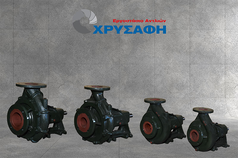 Single-stage Free Shaft Pumps, 5-50hp