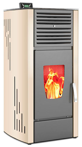 Air Heating Pellet-Burning Stove