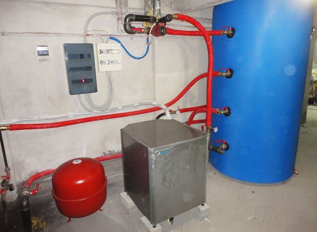 Εγκατάσταση αντλίας θερμότητας Daikin Altherma