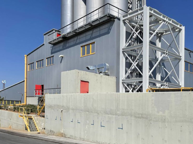 SILO Εργοστασίου στο Κρυονέρι