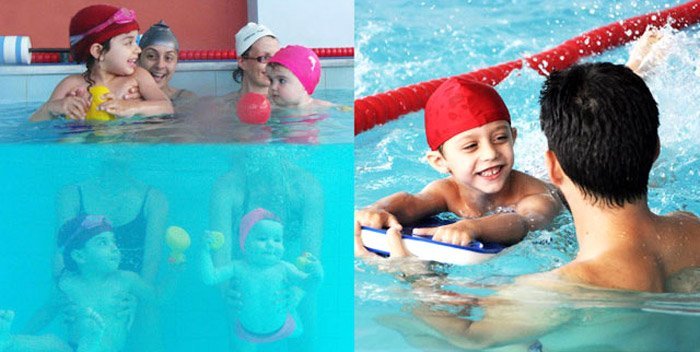 Children and infants’ swimming