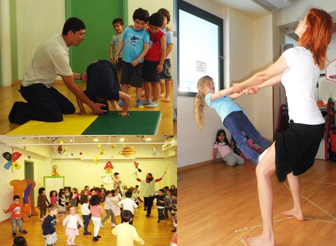 Physical education - Theatrical games - Psychomotor games
