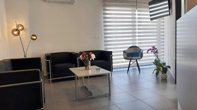 Σαλόνι Καρδιολογικού Ιατρείου Δημητρούλα Γ. Θεοδώρα στον Πύργο