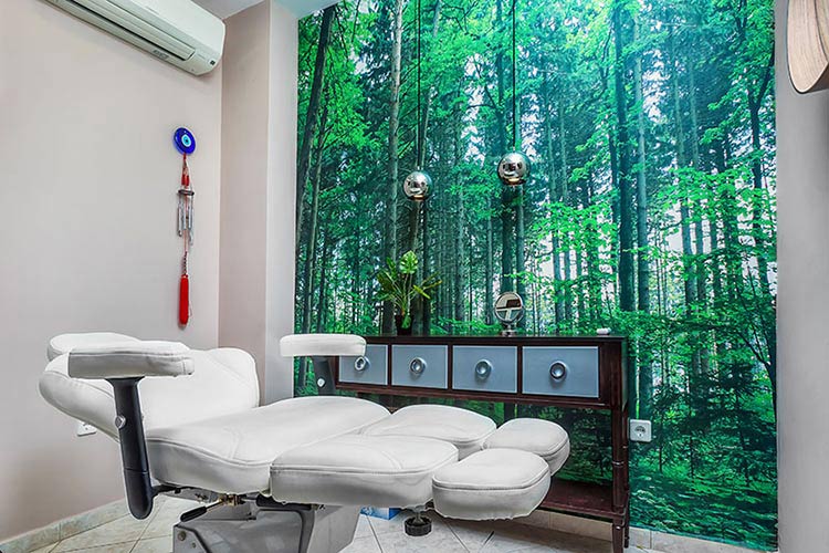 Facial care room