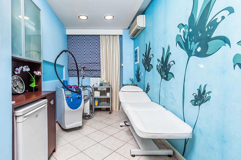 Hair removal room
