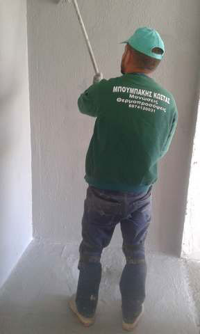 Bathroom sealing with cementitious elastomer mortar