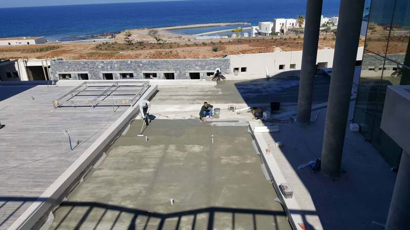 Waterproofing of special structures