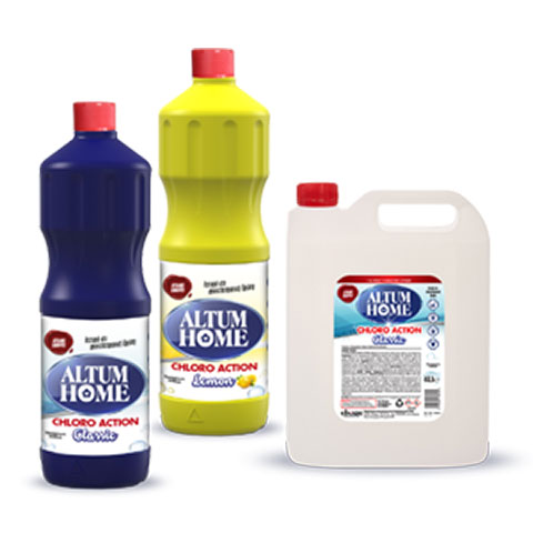 Altum Home Chloro Action, Καθαριστικά με Χλώριο