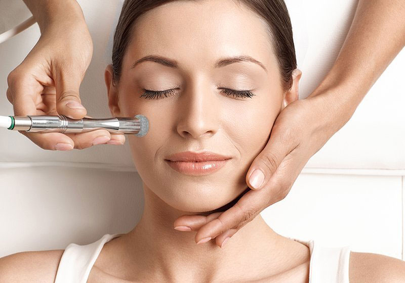 Microdermabrasion with Crystals