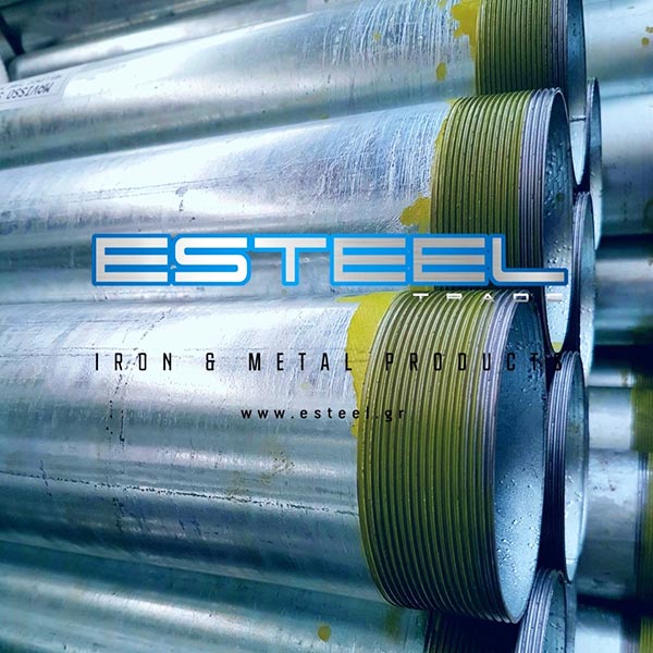 Νεροσωλήνες γαλβανιζέ, σωλήνες αερίου Esteel