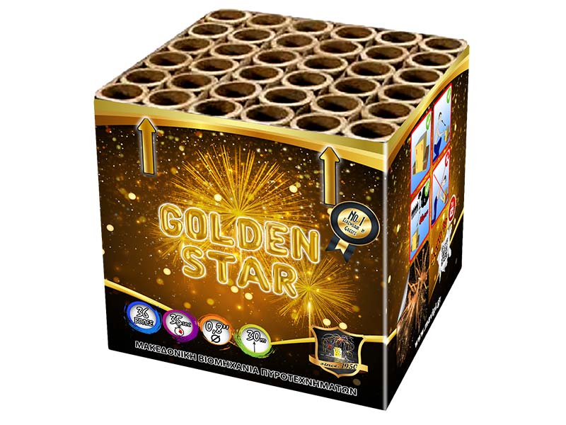 Πυροτέχνημα Golden Star 36 βολών