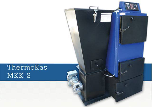 Multiple Combustion Solid Fuel Boiler THERMOKAS