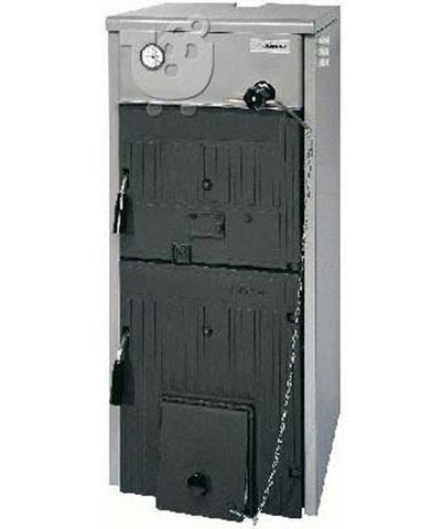 Cast Iron Wood-Fired Boiler SOUDA, made in Italy
