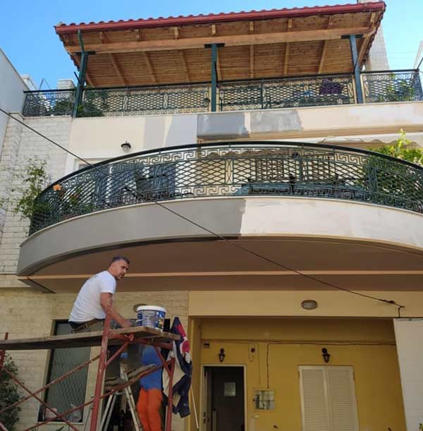 Ελαιοχρωματισμοί κατοικιών