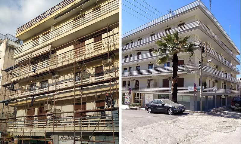 Θερμοπρόσοψη κατοικίας